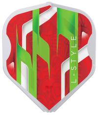 L-Style L1EZ Standard Mamo Rot-Grün-Weiß