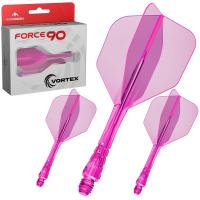 Mission Vortex Force 90 Flight-Shaft No6 Neon-Pink