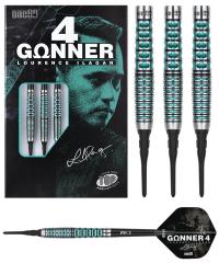 One80 Gunner 4 Signatur Softdart Schwarz-Jade 18g