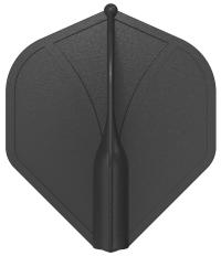 Shot Airfoil Molded Flight No.2 Schwarz