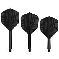 Target K-Flex No6 Schwarz-Klar Flight/Shaft Kombination