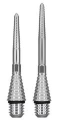 Target Titanium Swiss Point Conversion Grooved Spitze Silber
