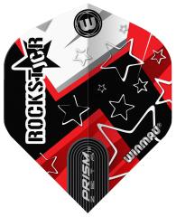 Winmau Zeta Joe Cullen Flight schwarz-rot-grau