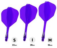 Winmau Fusion Flight-Shaft Lila