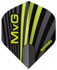 Winmau MvG Flight Schwarz-Grau-Grün 2025