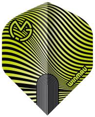 Winmau Prism Delta MvG Flight Grün-Schwarz