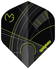 Winmau Prism Delta MvG Flight Schwarz-Grün